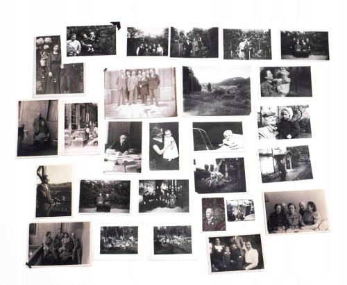 ZESTAW STARYCH FOTOGRAFII RODZINNYCH - POZNAŃ l. 30-50