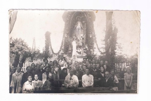 STARA FOTOGRAFIA - PROCESJA BOŻEGO CIAŁA l. 30/40