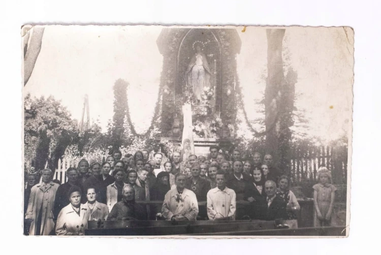 STARA FOTOGRAFIA - PROCESJA BOŻEGO CIAŁA l. 30/40