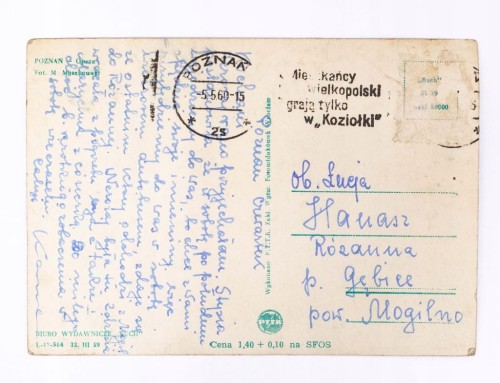 POZNAŃ - OPERA 1960