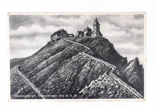 KARKONOSZE - ŚNIEŻKA 1937
