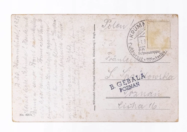 KARKONOSZE - ŚNIEŻKA 1937