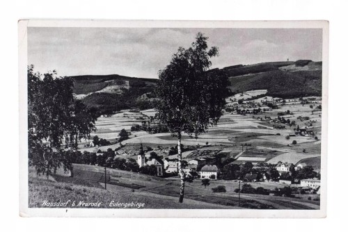 JUGÓW - PANORAMA, GÓRY SOWIE II RP, DR. HARCERSKA PUSTOWÓJTÓWNY POZNAŃ