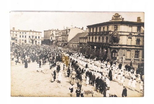 FOTOGRAFIA - PROCESJA BOŻEGO CIAŁA 1932 (północno-wschodnia wielkopolska)