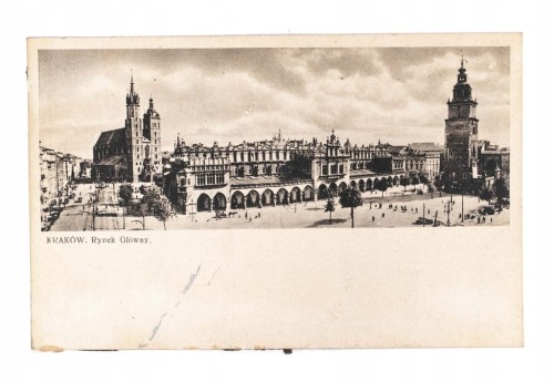 KRAKÓW - RYNEK GŁÓWNY II RP