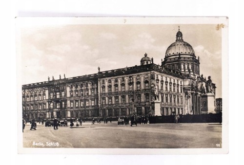 STARA POCZTÓWKA - ZAMEK, BERLIN