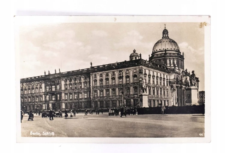 STARA POCZTÓWKA - ZAMEK, BERLIN
