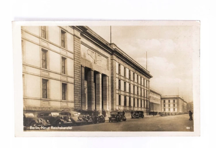 STARA POCZTÓWKA - NOWA KANCELARIA RZESZY, BERLIN