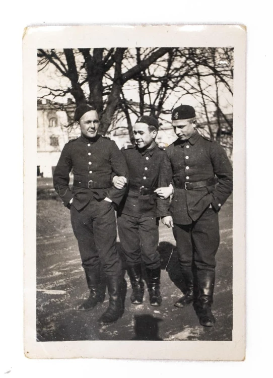 STARA FOTOGRAFIA - WOJSKO POLSKIE, ŻOŁNIERZE, TWIERDZA MODLIN II RP