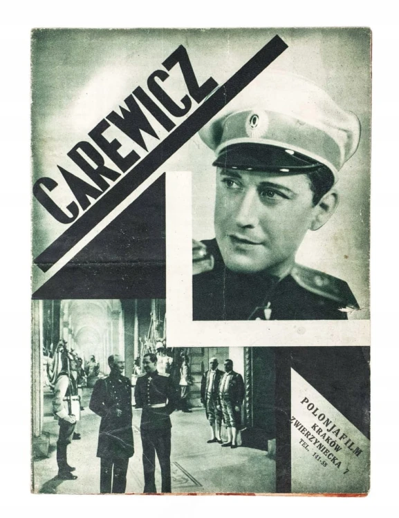 STARA REKLAMA - KINO, FILM CAREWICZ, POLONJA FILM KRAKÓW, l. 30/40