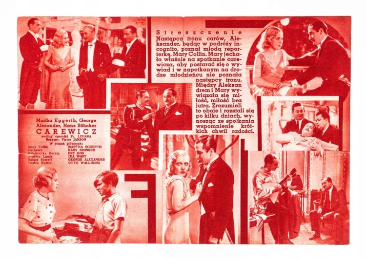STARA REKLAMA - KINO, FILM CAREWICZ, POLONJA FILM KRAKÓW, l. 30/40