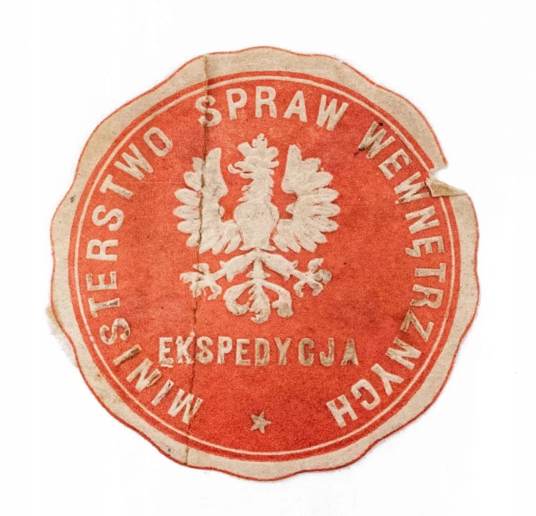 Zalepka Ministerstwo Spraw Wewnętrznych, Ekspedycja