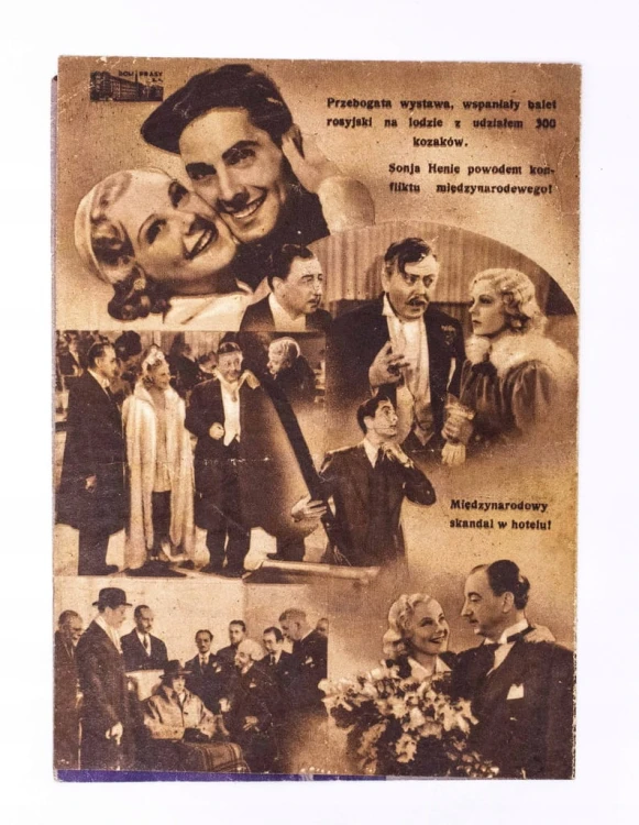 STARA REKLAMA - KINO, FILM KSIĄŻĘ X, KINO SZTUKA l. 30/40
