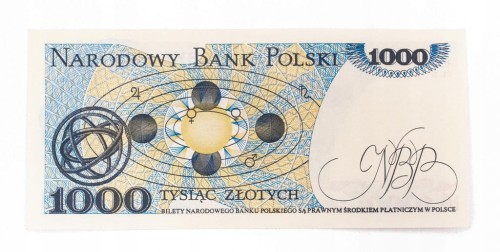 Polska, PRL (1944 - 1989), 1000 ZŁOTYCH 1.06.1982, seria HP
