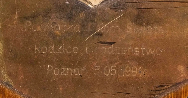 RYNGRAF PAMIĄTKA I KOMUNII ŚWIĘTEJ - POZNAŃ 1991, SREBRO
