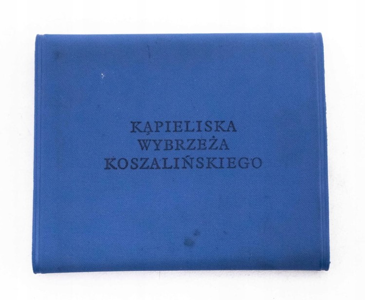 STARA SKŁADANKA FOTOGRAFII - KĄPIELISKA WYBRZEŻA KOSZALIŃSKIEGO PRL