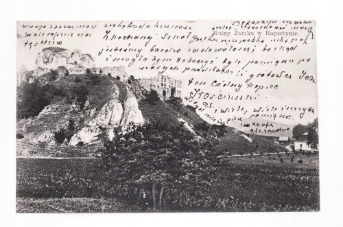 RAPSZTYN - RUINY ZAMKU 1913