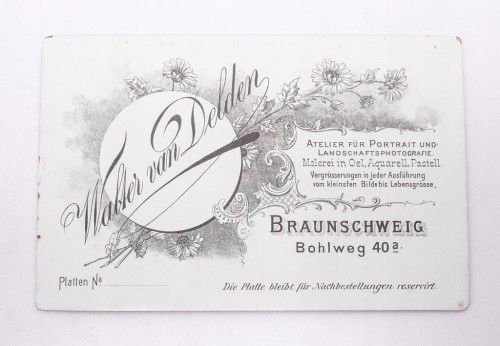 STARA FOTOGRAFIA - MAŁŻEŃSTWO, ATELIER BRUNSZWIK