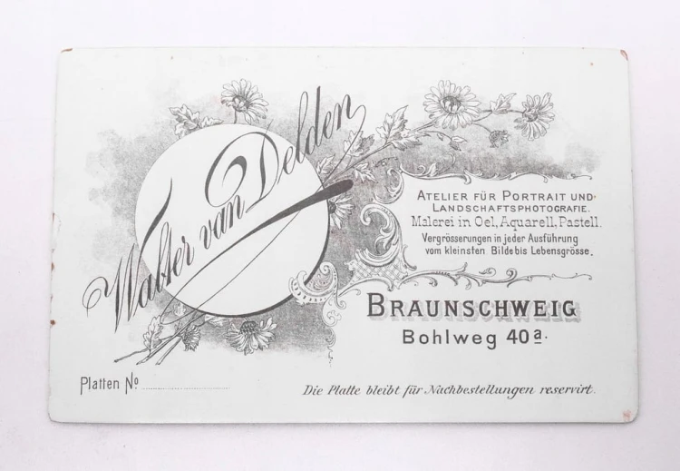 STARA FOTOGRAFIA - MAŁŻEŃSTWO, ATELIER BRUNSZWIK