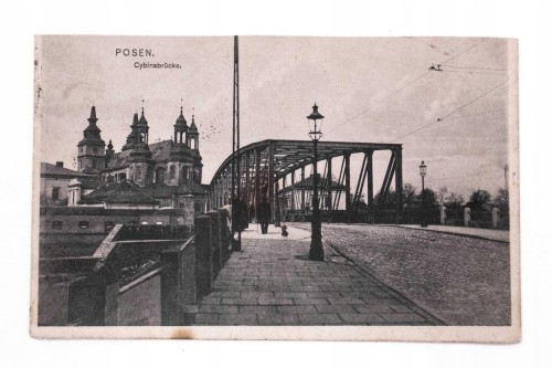 POZNAŃ - MOST CYBIŃSKI 1912