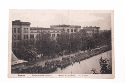 POZNAŃ - KOSZARY, DEFILADA WOJSKOWA 1915