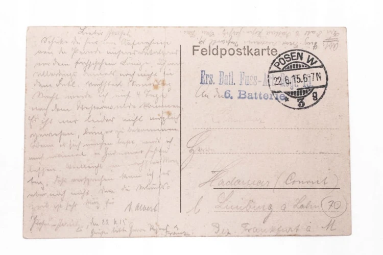 POZNAŃ - KOSZARY, DEFILADA WOJSKOWA 1915
