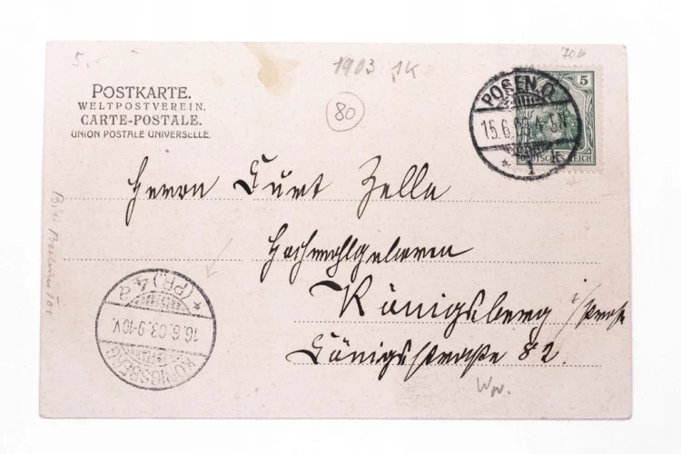 POZNAŃ - BRAMA BERLIŃSKA 1903