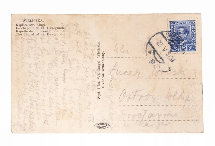 WIELICZKA - KAPLICA ŚW. KINGI 1931