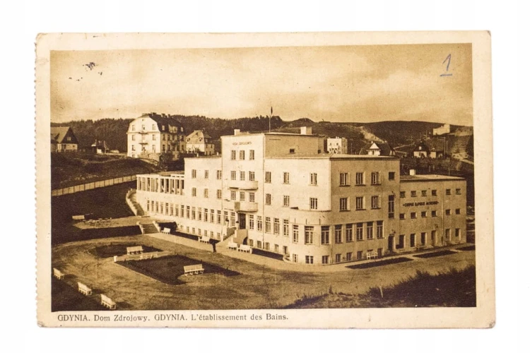 GDYNIA - DOM ZDROJOWY 1930