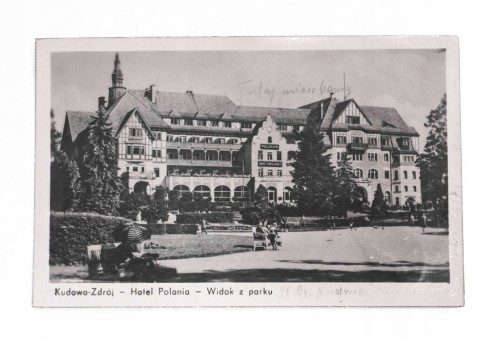 KUDOWA ZDRÓJ - HOTEL POLONIA 1963