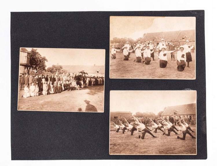STARE FOTOGRAFIE - TOWARZYSTWO GIMNASTYCZNE SOKÓŁ, CHWALIBOGOWO / WRZEŚNIA