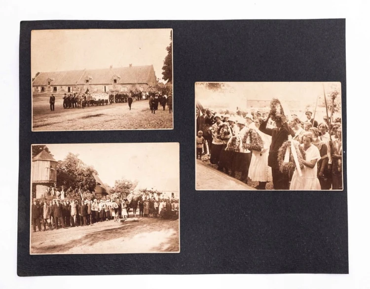 STARE FOTOGRAFIE - TOWARZYSTWO GIMNASTYCZNE SOKÓŁ, CHWALIBOGOWO / WRZEŚNIA