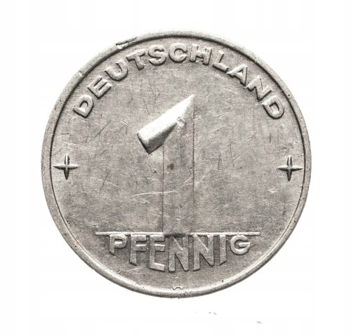 Niemcy, DDR 1 fenig, 1952 A , Berlin st.2-