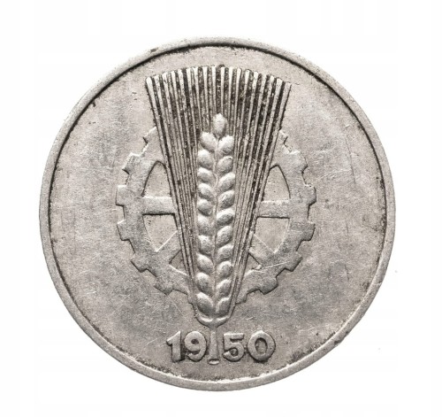 Niemcy, DDR 10 fenigów, 1950 A , Berlin