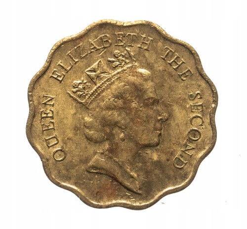 HONG-KONG 5 CENTÓW 1990 ROK st.3+