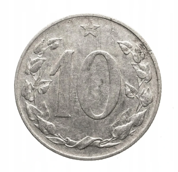 Czechosłowacja, 10 halerzy 1954 rok st.3