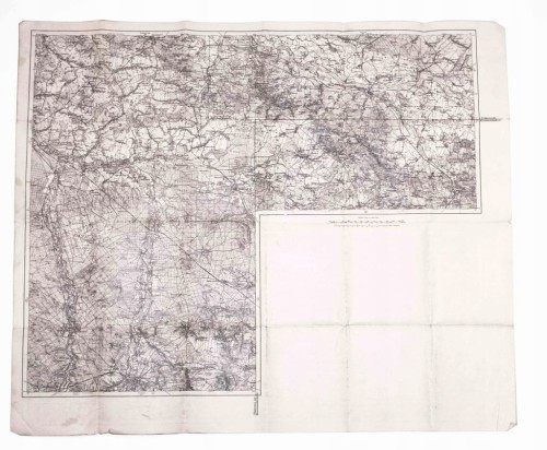 STARA MAPA POLSKI 1906, GŁOGÓW, SZPROTAWA, BOLESŁAWIEC, PRZEMKÓW, POLKOWICE