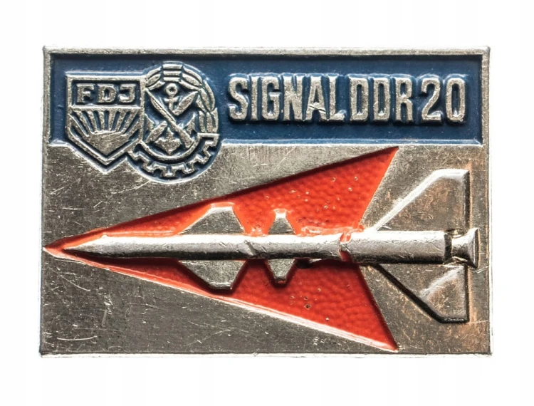 ODZNAKA FDJ SIGNAL DDR 20