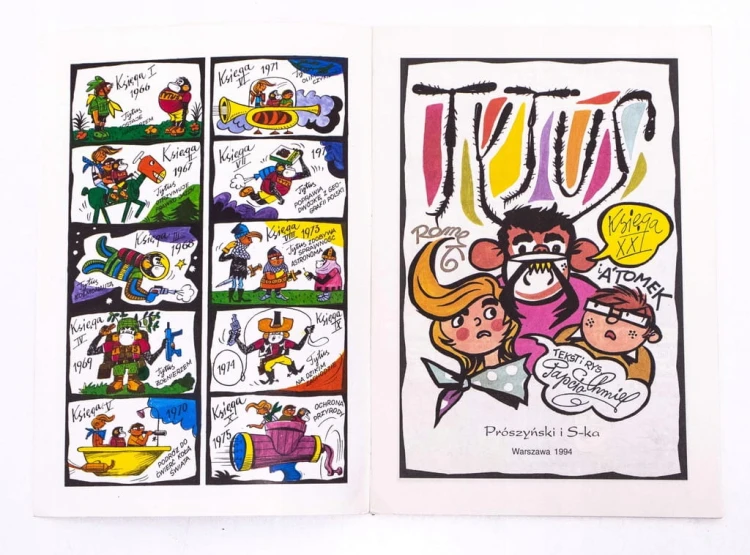 STARY KOMIKS TYTUS, ROMEK I ATOMEK - KSIĘGA XXI 1994