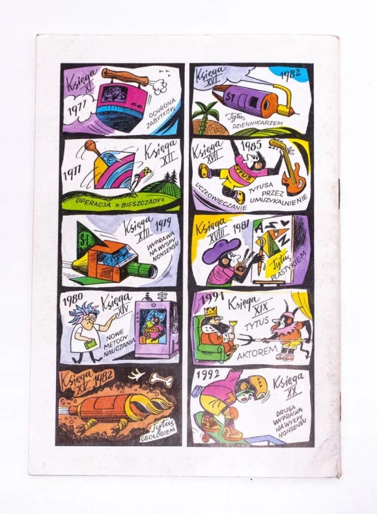 STARY KOMIKS TYTUS, ROMEK I ATOMEK - KSIĘGA XXI 1994