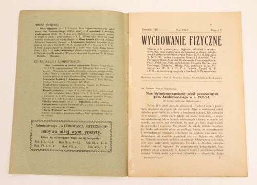 STARA KSIĄŻKA WYCHOWANIE FIZYCZNE 1927