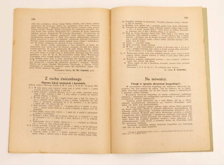 STARA KSIĄŻKA WYCHOWANIE FIZYCZNE 1927
