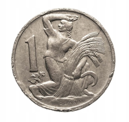 Czechosłowacja, 1 korona 1924 rok st.3