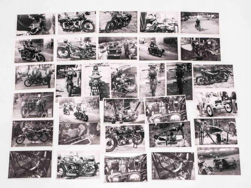 ZESTAW STARYCH FOTOGRAFII - ZLOT / RAJD MOTOCYKLOWY PRL