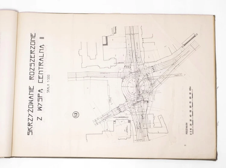 ALBUM PROJEKTÓW WĘZŁÓW KOMUNIKACYJNYCH POZNAŃ - POLITECHNIKA POZNAŃSKA 1974