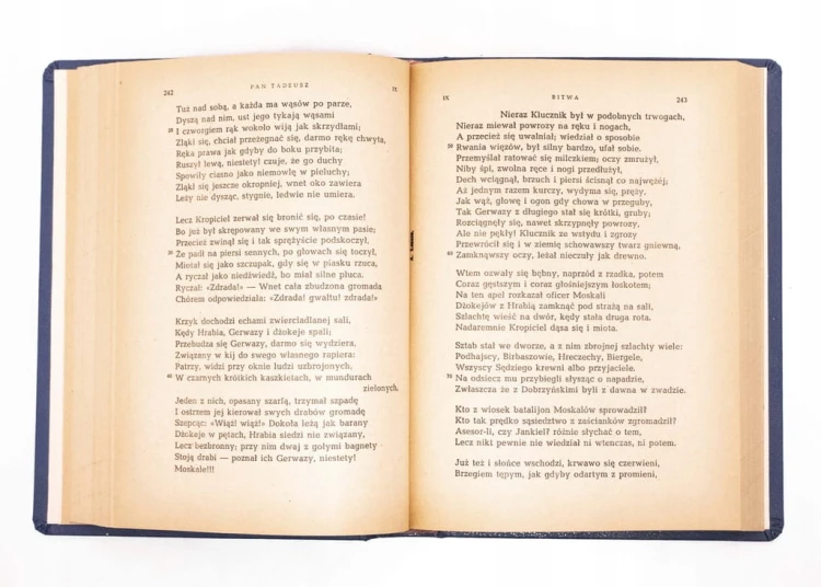STARA KSIĄŻKA ADAM MICKIEWICZ - DZIEŁA POETYCKIE, TOMY 1-4 (1964 - 1965)