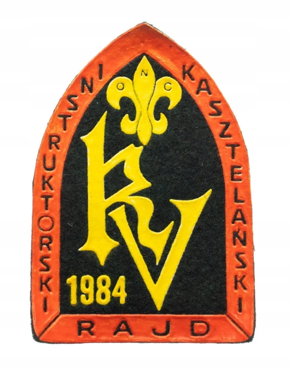 NASZYWKA HARCERSKA - INSTRUKTORSKI RAJD KASZTELAŃSKI 1984