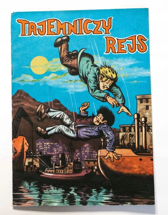 KOMIKS TAJEMNICZY REJS 1988