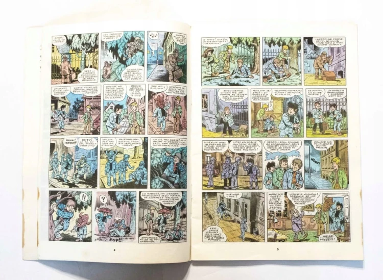 KOMIKS TAJEMNICZY REJS 1988
