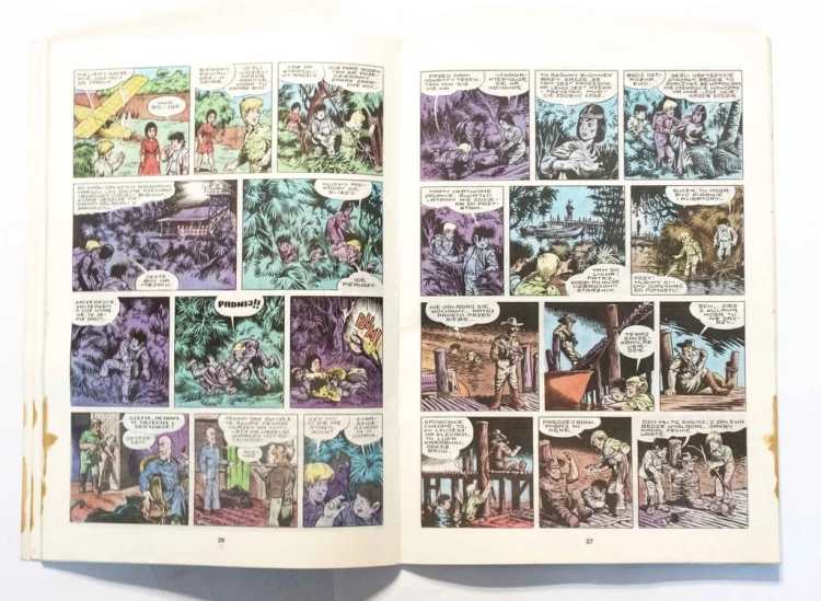 KOMIKS TAJEMNICZY REJS 1988